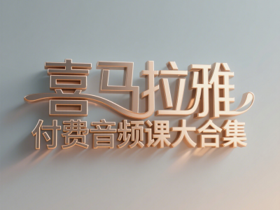 【320】喜马拉雅付费音频课大合集，单套课程价值不低于19.9，共126套