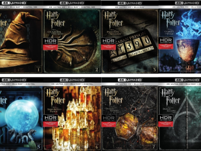 【304】《哈利波特系列》八部典藏版合集，全4K蓝光画质、杜比视界，内封四音轨、13种特效字幕